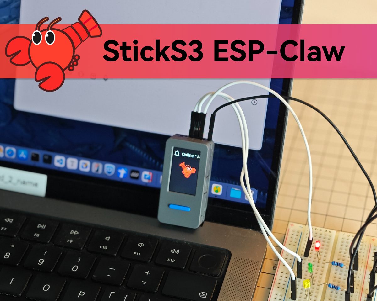 StickS3 ESP-Claw Firmware Flashing